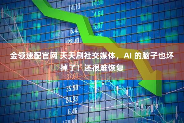 金领速配官网 天天刷社交媒体，AI 的脑子也坏掉了！还很难恢复